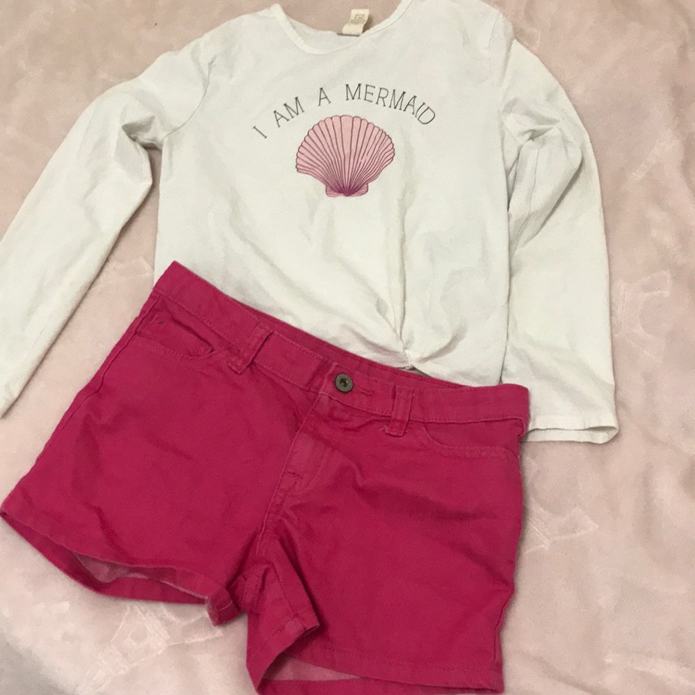 Mermaid Shirt + Shorts
